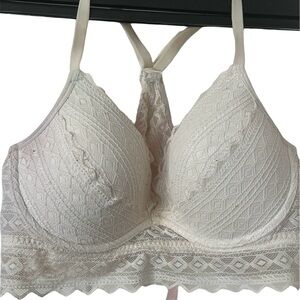 Victoria's Secret PINK Lace Racerback Bra. Size L